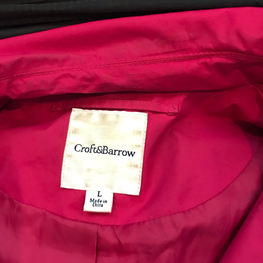 Croft &Barrow rain coat